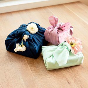 Reusable Gift Wrapping Cloths - Furoshiki - Set of 3